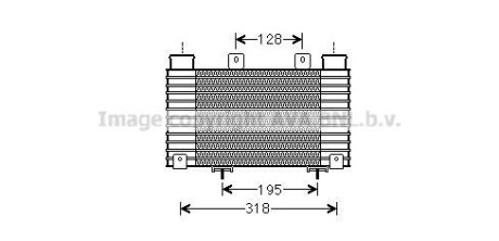 Фото автозапчастини інтеркулер AVA COOLING MZA4250