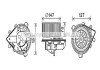 Фото автозапчастини ava citroen вентилятор салону evasion, jumpy, fiat scudo, peugeot 806, expert 95- AVA COOLING PE8393 (фото 1)