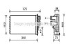 Фото автозапчасти радиатор отопителя салона Peugeot 3008 5005, Citroen DS5 AVA COOLING PEA6359 (фото 1)