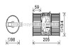 Фото автозапчастини вентилятор обігрівача салону Renault Megane III AC+ AVA AVA COOLING RT8586 (фото 1)