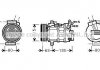 Фото автозапчасти компрессор кондиционера NISSAN/RENAULT (AVA) AVA COOLING RTAK486 (фото 1)