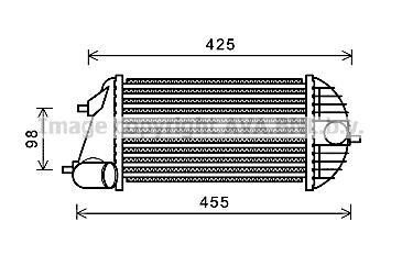 Фото автозапчастини ava suzuki інтеркулер swift iv 1.3ddis 10- AVA COOLING SZA4123