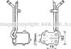 Фото автозапчасти радиатор масляный AVA AVA COOLING VN3389 (фото 1)