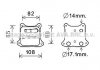 Фото автозапчасти охолоджувач оливи AVA COOLING VN3391 (фото 1)