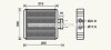 Фото автозапчастини радіатор обігрівача POLO4/IBIZA4/FABIA 02- VW6196 (Ava) AVA COOLING VN6196 (фото 1)