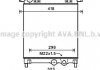 Фото автозапчасти chlodnica vw up 1.0 11- AVA COOLING VNA2325 (фото 1)