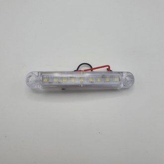 Фото автозапчасти габаритный фонарь светодиодный Белый 12-24v 9LED B.A Dizayn BAD216W