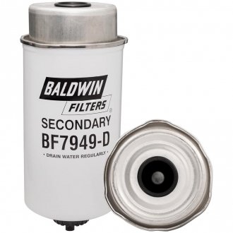 Топливный фильтр JOHN DEERE 6000 6068HL490 01.08- BALDWIN BF7949-D (фото 1)