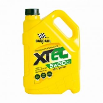 Моторное масло XTEC 5W30 5л. C2/С3 SN/CF Bardahl 33073