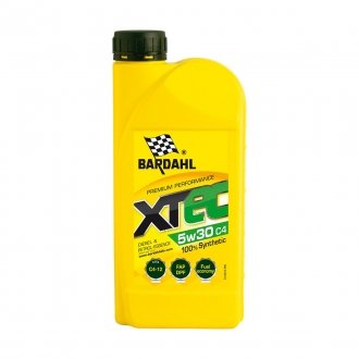 Моторное масло XTEC 5W30 C4 1л. Bardahl 36151