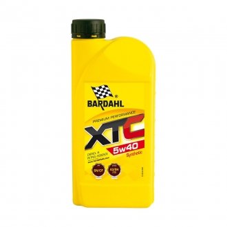 Моторное масло XTC 5W40 1л. Bardahl 36161
