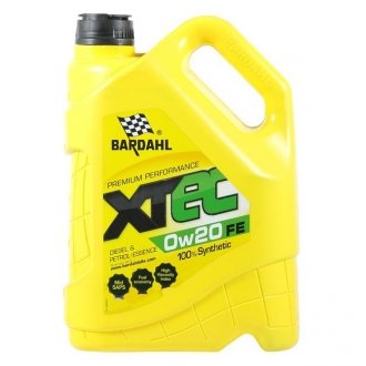 Моторное масло XTEC 0W20 FE 5л. Bardahl 36803
