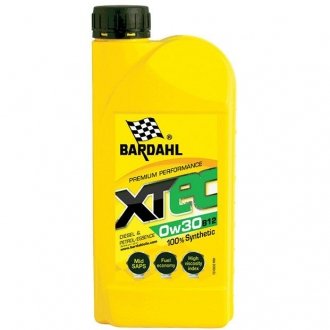Моторное масло XTEC 0W30 B12 1л. Bardahl 36841
