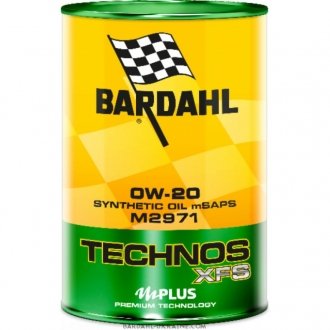 Моторное масло TECHNOS XFS 0W20 1л. SN MB 229.71 C60 Bardahl 371040