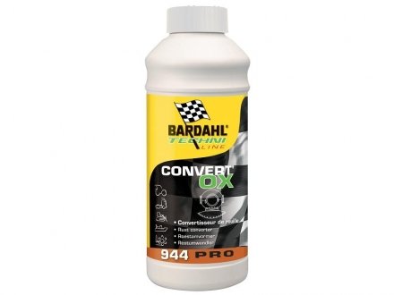 Перетворювач іржі ґрунтовка ConvertOx — Rust Inhibitor/Primer 1 л Bardahl 9440 (фото 1)