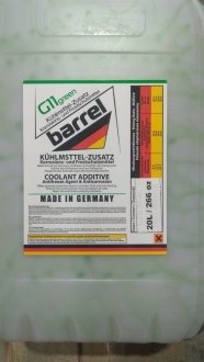 Концентрат охолодж рідини -80С 20L GREEN GERMANY BARREL 80C/20/R/GREEN/BAREL
