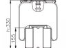Пневморессора/подушка со стаканом 4713NP02 BEAVERS 824713C (фото 2)