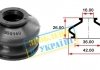Фото автозапчасти пыльник опоры шарового рулевого наконечника (универсальный) (36х16x26) BELGUM PARTS BG0140 (фото 1)