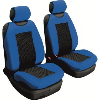 Авточохли універсальні Comfort 1+1 синій без підголівників Beltex 51410
