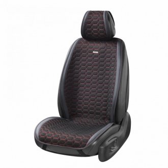 Premium накидки для передніх сидінь Monte Carlo, black-red 2шт. Beltex BX81160