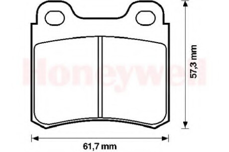 Фото автозапчастини колодки гальмівні задні Mercedes-Benz E-Class, C-Class, S-Class FDB979 Bendix 571388B