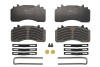 Фото автозапчастини комплект гальмівних колодок WABCO MAN TGA, TGS, TGX D2066LF01-D2868LF06 05.04- BERAL BCV29223TK (фото 1)