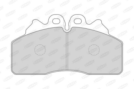 Фото автозапчасти комплект тормозных колодок BREMBO IVECO EUROCARGO I-III, EUROCARGO V, MAGIRUS, TRAKKER, FORD COURIER 8060.45M-F4GFE601A 01.91- BERAL BCV29256T