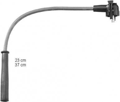 Високовольтні кабелі, комплект BERU ZEF1253 (фото 1)
