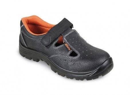 Рабочая обувь BASIC, размер: 41, категория безопасности: S1P, SRC, материал: кожа, цвет: черный, подносок: стальной BETA BE7247BK/41