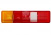 Елемент задній ліхтаря ліва/права (для лампочок, колір повороту помаранчевий, колір скла червоний, світло протитуманних фар, світло заднього ходу, відбивач) FORD TRANSIT Негабарит/Кабіна з двигуном 10.77- BLIC 5402-01-717880P (фото 2)