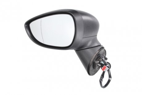 Боковое зеркало левое (электрическое, асферическое, хром) FORD B-MAX 10.12-09.17 BLIC 5402-03-2001175P