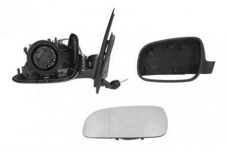 Бокове дзеркало лівий (механічне, асферичне) SEAT AROSA; Volkswagen LUPO 05.97-07.05 BLIC 5402-04-1112916P
