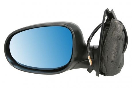 Зовнішнє дзеркало заднього виду лівий (електричне, опукле, обігрів, блакитне скло) FIAT BRAVO 11.06-07.14 BLIC 5402-04-1125550P (фото 1)