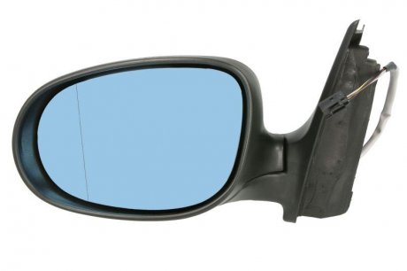Боковое зеркало левое (электрическое, асферическое, обогрев, синий, загрунтованное) FIAT CROMA 194 06.05-12.10 BLIC 5402-04-1139518P (фото 1)