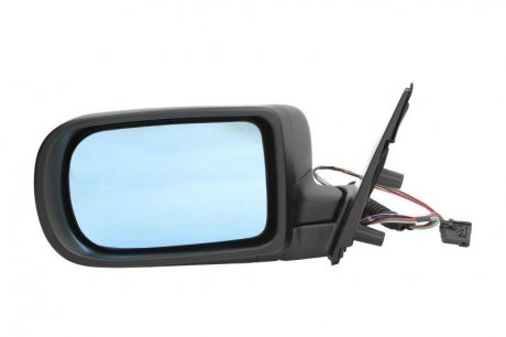 Боковое зеркало левое (электрическое, плоский, обогрев, синий) BMW 5 E39 11.95-06.03 BLIC 5402-04-1139824P