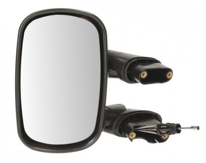 Зовнішнє дзеркало заднього виду лівий (механічне, опукле, загрунтоване) FIAT DOBLO 03.01-01.10 BLIC 5402-04-9212939P (фото 1)