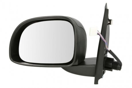 Наружное зеркало заднего вида левое (электрическое, выпуклое, с датчиком температуры) FIAT PANDA 09.03-12.12 BLIC 5402-07-033367P (фото 1)