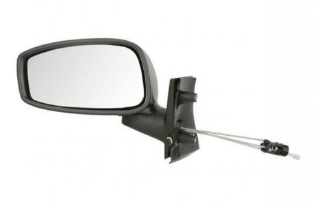 Зовнішнє дзеркало заднього виду лівий (механічне, опукле, з датчиком температури) FIAT IDEA 12.03-12.10 BLIC 5402-07-034363P