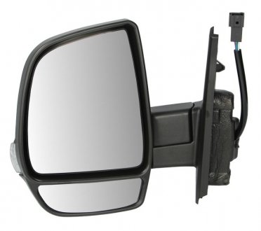 Зовнішнє дзеркало заднього виду лівий (електричне, опукле, обігрів) FIAT DOBLO 02.10-09.14 BLIC 5402-07-046361P (фото 1)