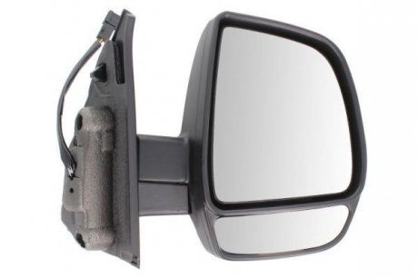 Зовнішнє дзеркало заднього виду права (електричне, опукле, обігрів, загрунтоване, подвійне; 6 контактів) FIAT DOBLO 02.10-09.14 BLIC 5402-07-046374P
