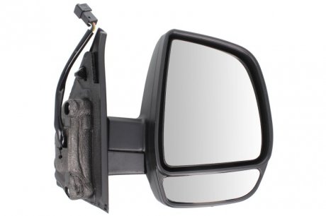 Зовнішнє дзеркало заднього виду права (електричне, опукле, обігрів, з датчиком температури, подвійне; 8 контактів) FIAT DOBLO 02.10-09.14 BLIC 5402-07-046376P