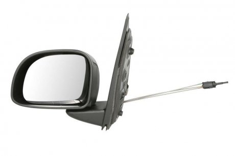 Наружное зеркало заднего вида левое (механическое, выпуклое) FIAT PANDA 02.12- BLIC 5402-07-049361P
