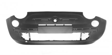 Бампер (передній, з отворами під планку, під фарбування) FIAT 500 01.07-07.15 BLIC 5510-00-2013901P (фото 1)