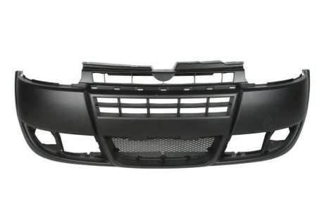 Бампер (передний, с центральной решеткой, черный, сертифицирован TÜV) FIAT DOBLO I 11.05-01.10 BLIC 5510-00-2042901Q