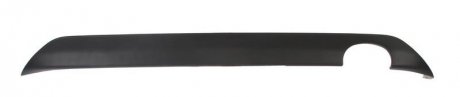 Спойлер бампера задній (з отвором для подвійної вихлопної труби, чорн) PEUGEOT 208 03.12- BLIC 5511-00-5509971P (фото 1)