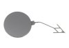 Заглушка буксировочного крюка задний (под покраску) AUDI A6 седан 11.10-04.15 BLIC 5513-00-0032971P (фото 2)