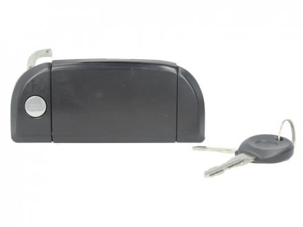 Ручка двери передняя правая (внешн, с ключами, с замком, черный,) Volkswagen TRANSPORTER 07.90-09.95 BLIC 6010-01-013402P