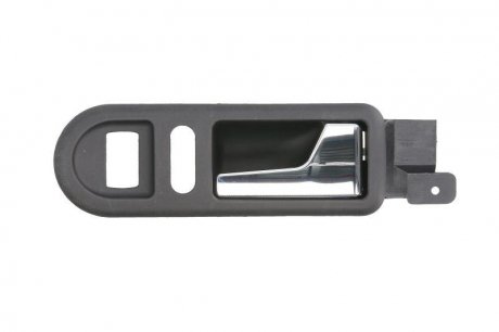 Ручка двери передняя правая (внутренняя, хром/черная,) Volkswagen BORA, GOLF 08.97-06.06 BLIC 6010-01-022408EP (фото 1)