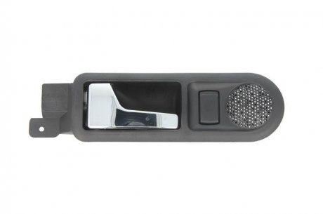 Ручка двери задняя левая (внутренняя, хром/черная,) Volkswagen BORA, GOLF, PASSAT 08.96-06.06 BLIC 6010-01-022409TP