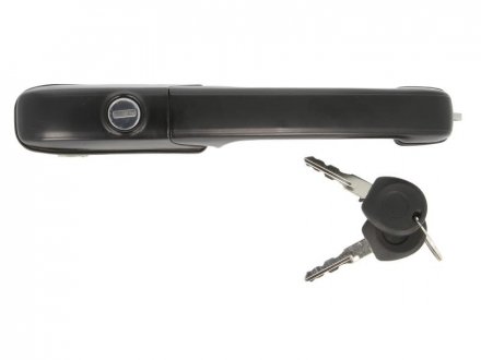 Ручка двери передняя левая (наружная, с ключами, с замком, черная,) Volkswagen PASSAT 10.93-05.97 BLIC 6010-01-060401PP